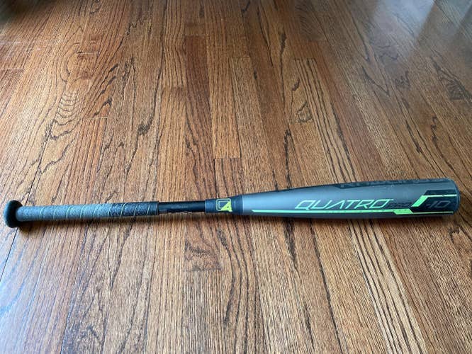 Kid Pitch (9YO-13YO) 2019 Composite (-10) 20 oz 30" Quatro Pro Bat