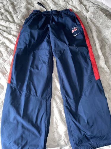 USA Hockey Blue Large Nike Pants For Ice