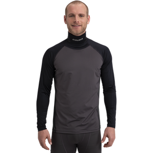 Bauer Long Sleeve NeckPROTECT Shirt Senior X-Large Black/Grey