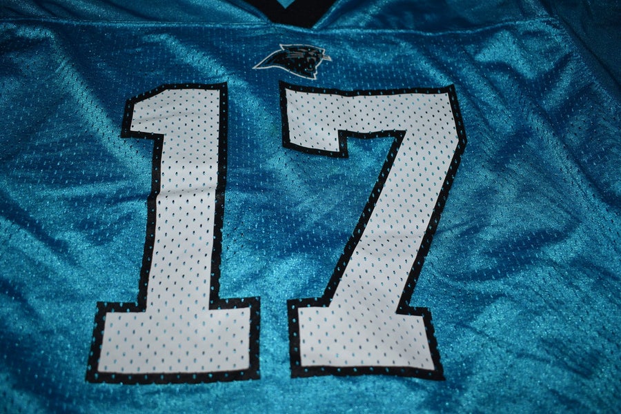 VTG Reebok Jake Delhomme Carolina Panthers Jersey Womens Sz L Football  Sport Fan