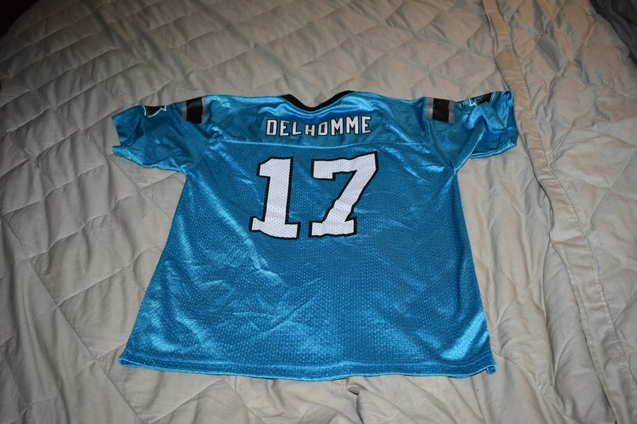 Carolina Panthers Jake Delhomme #17 VINTAGE NFL Football Jersey, Youth XL