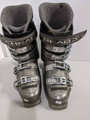 Head FR 9.5 Ski Boots Mondo 25 Gray Used
