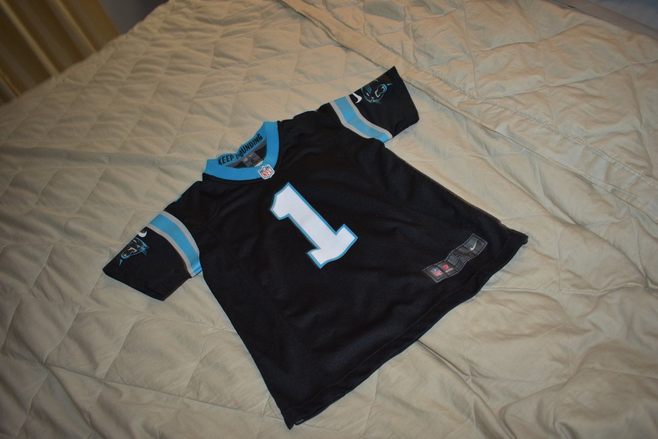 Carolina Panthers Cam Newton Jersey Nike On Field Youth L NFL Football Kids  Boys