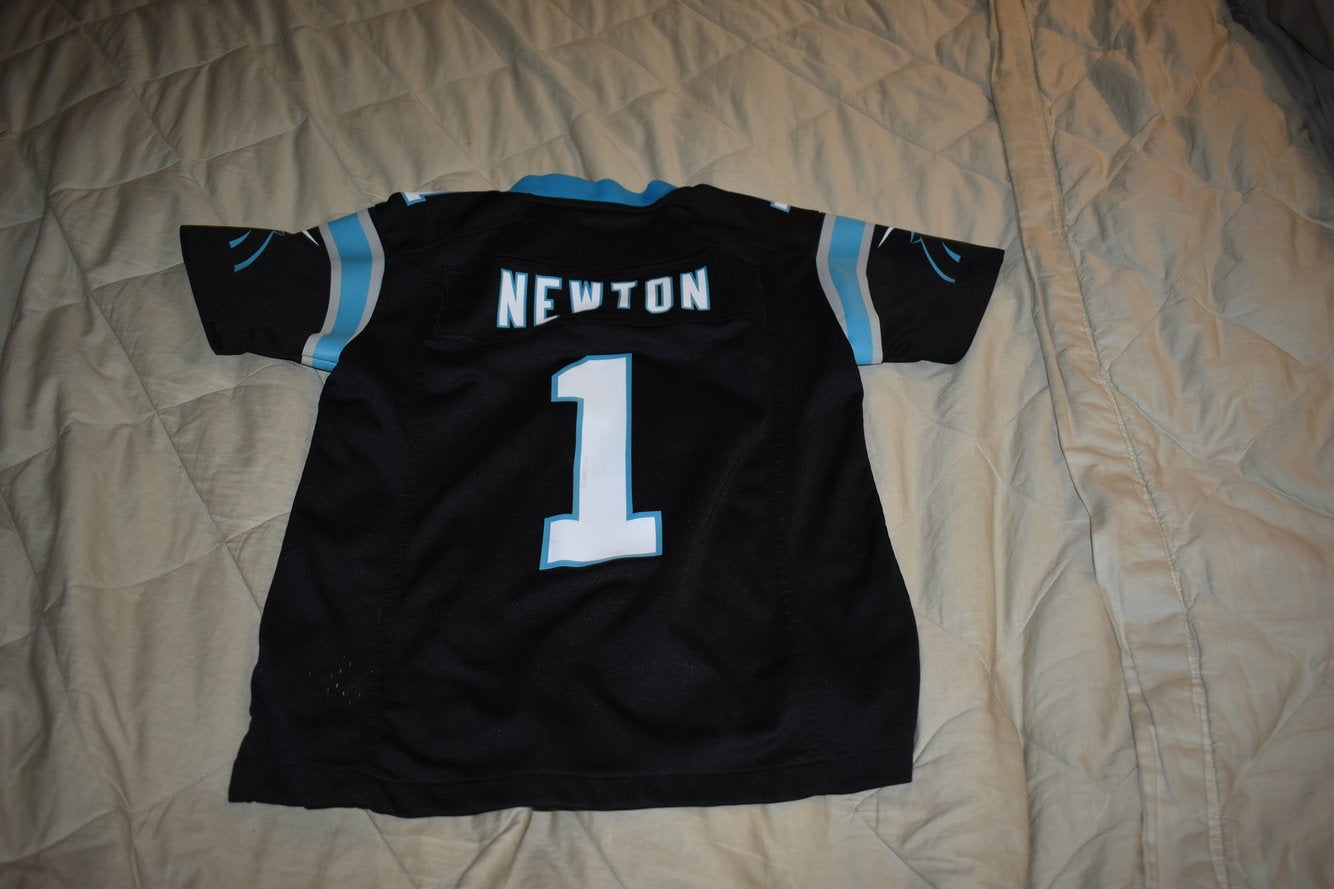 Cam Newton Stitched On-Field Carolina Panthers Jersey