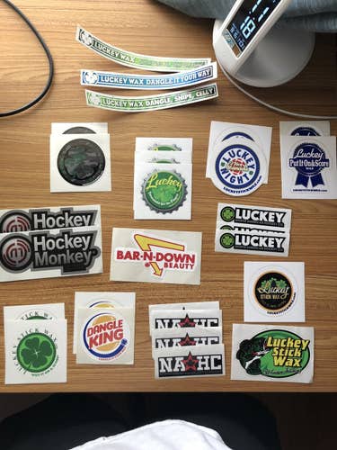 Variety Sticker Pack! Lucky Stick Wax Stickers