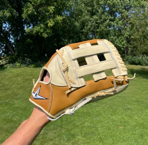 (New) 12.75" H-Web All Star Pro Elite Outfield Baseball Glove