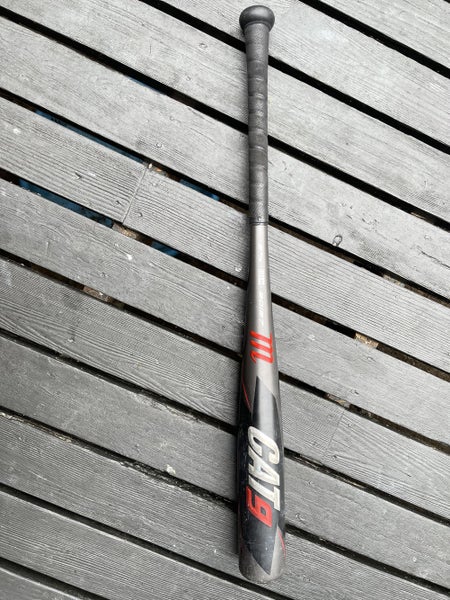 Used Kid Pitch (9YO-13YO) BBCOR Certified 2021 Marucci Composite Cat 9 Bat (-3) 27 oz 30"