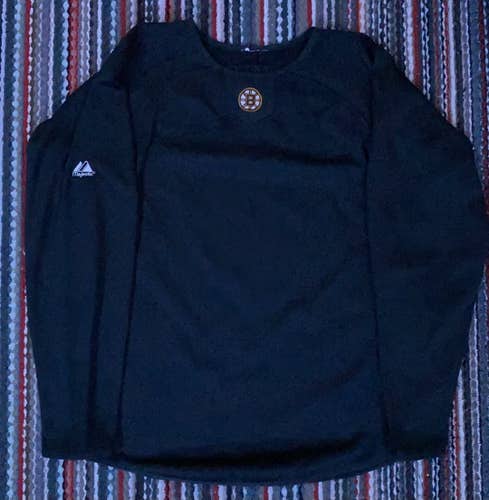 *RARE* Boston Bruins majestic pull over