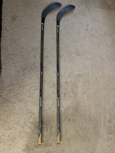P28 2 Pack Senior Left Supreme 1S Hockey Stick