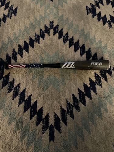 Used Kid Pitch (9YO-13YO) USSSA Certified 2019 Marucci Alloy Posey28 Bat (-10) 18 oz 28"