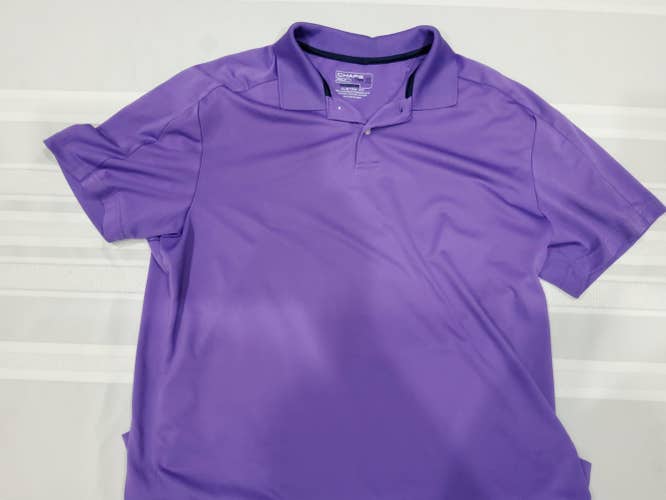 Purple Adult Men's Used XL Chaps Golf Shirt
