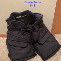 Senior Small CCM Premier Pro Hockey Goalie Pants