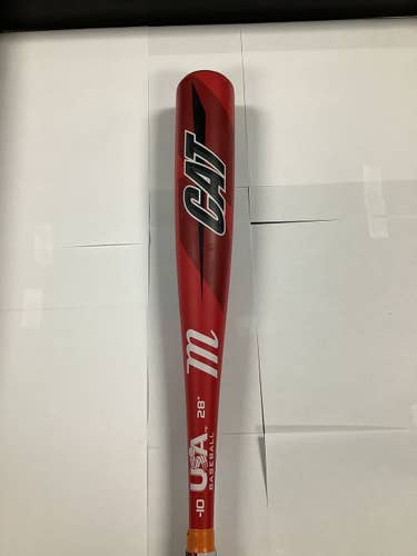 Used Marucci Cat 28" -10 Drop Baseball & Softball Usa 2 5 8 Barrel Bats