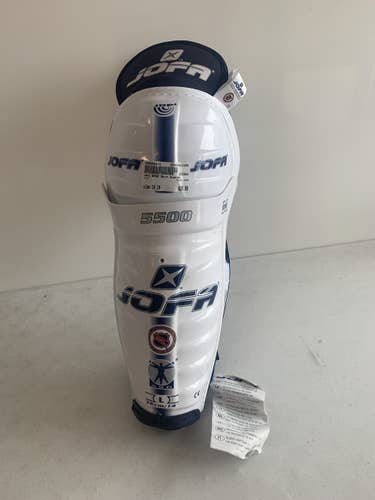Used Jofa 5500 14" Ice Hockey Shin Guards