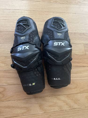 Used Black Medium STX Cell IV Arm Pads