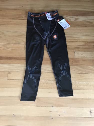 Black New Large Shock Doctor Compression