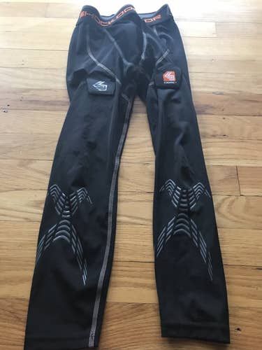 Black Used Medium Shock Doctor Compression