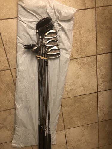 Men's Left Hand Stiff Flex 9 Pieces XLj Clubs (Full Set)