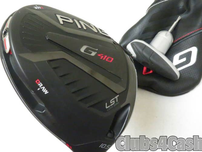 PING G410 LST Driver 10.5* TOUR 75 X Flex +Cover & Tool .. Near MINT