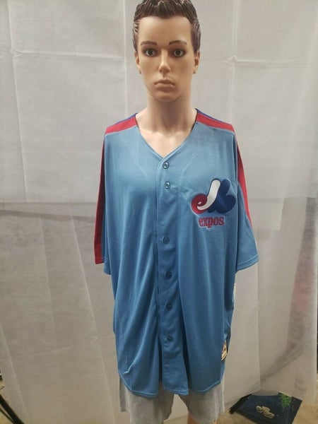 NWT Montreal Expos Andre Dawson Majestic Cooperstown Collection Jersey 3X