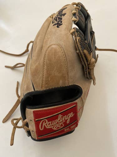 Brown High School/College Infield 12" Heart of the Hide Baseball Glove