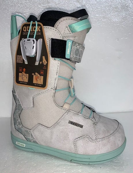 WOMEN'S DEELUXE ID LARA LTD PF SNOWBOARD BOOTS (GREY MOSAIC