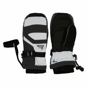 ​JR KIDS KOMBI “STORM CUFF III” MITTENS (WHITE GUNMETAL) SMALL - AGES 6-7