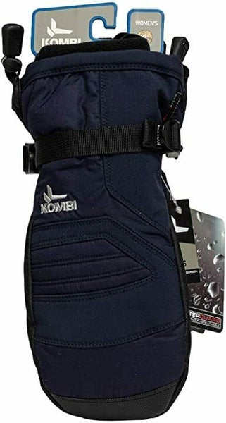 JR KIDS KOMBI “STORM CUFF III” MITTENS (BLUE/BLACK) LARGE - AGES 11-12