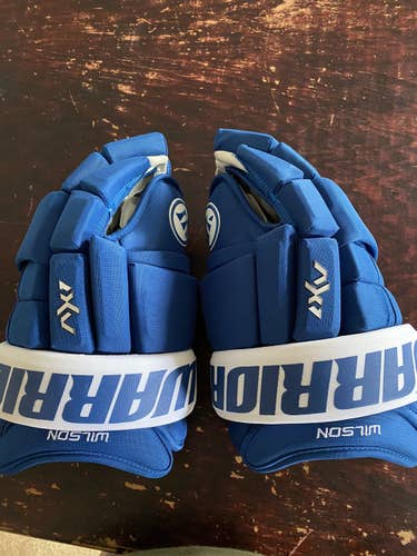 Colin Wilson Colorado Baby Blue Warrior 14"  Wide Franchise Pro Stock AX1 pro Gloves