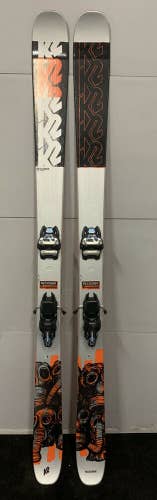 K2 RECKONER 102 SNOW SKIS, 184CM, PARK PIPE BIG MOUNTAIN MARKER GRIFFON 13ID