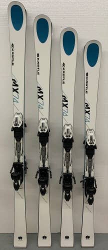 KASTLE MX74 USED DEMO SKIS W/ KASTLE K12 CTi BINDINGS 180CM