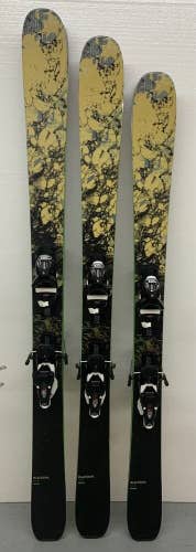 MEN’S ROSSIGNOL BLACK OPS “SENDER” USED DEMO SKIS W/ LOOK SPX 12 BINDINGS 178CM