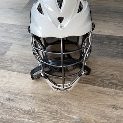 White  Player's Cascade Pro-7 Helmet