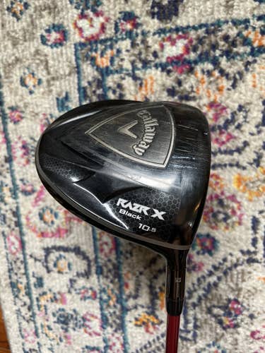 Men's Right Handed Regular Flex 10.5 Loft Razr X Black Driver