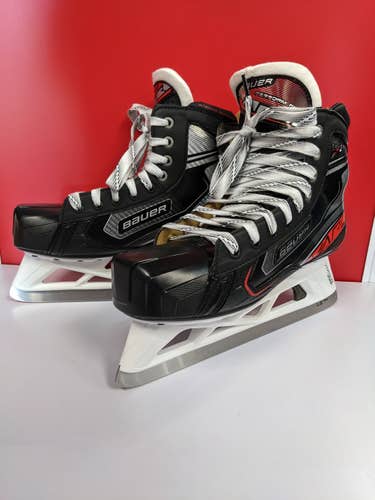 Senior New Bauer Vapor X2.9 Hockey Goalie Skates Size 8.5