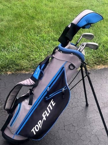 Used Junior Right Handed Top Flite Clubs (Full Set) 6 Pieces