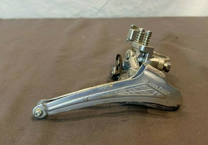 Vintage Suntour SL 4532 Road Bike Front Derailleur ~27mm Clamp Diameter GREAT