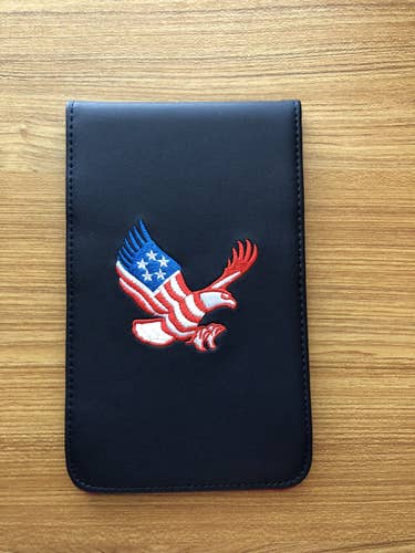 American Flag Eagle Golf Scorecard Holder