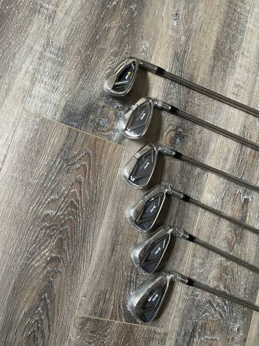 Taylormade m4 irons 4-PW stiff brand new in wrapper Right Hand