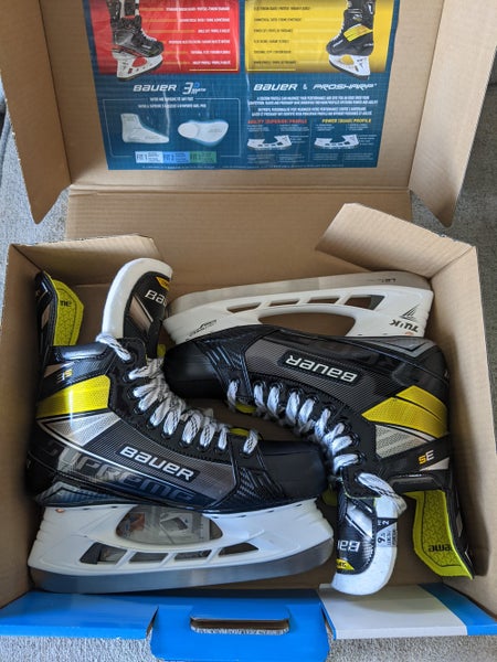 Senior Used Bauer Supreme 3S Hockey Skates Regular Width Size 9.5 (Worn once, Fit 2)