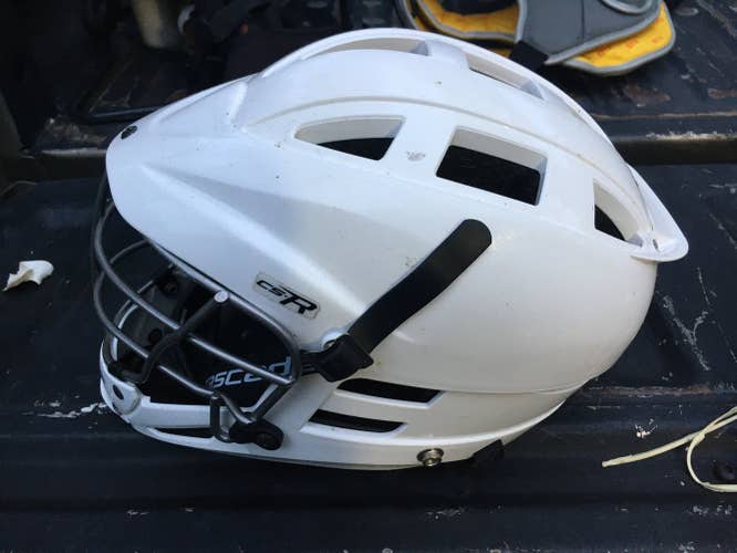 White Youth Cascade CS-R Youth Helmet
