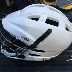 White Youth Cascade CS-R Youth Helmet