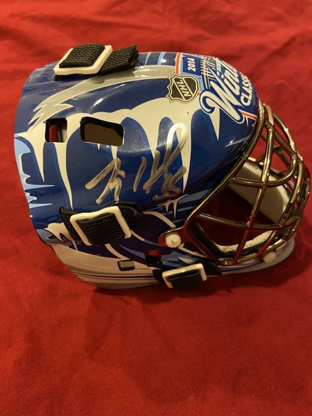 Jimmy Howard Signed / Autographed NHL Winter Classic Mini Goalie Helmet w /  COA
