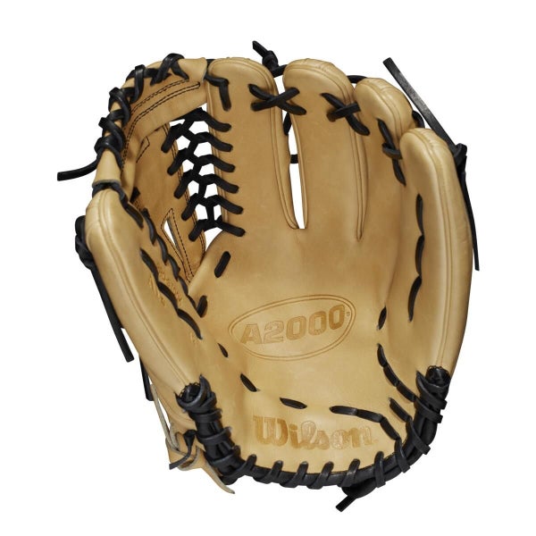WILSON A2000 A12 BLONDE/BLACK 12" BASEBALL GLOVE