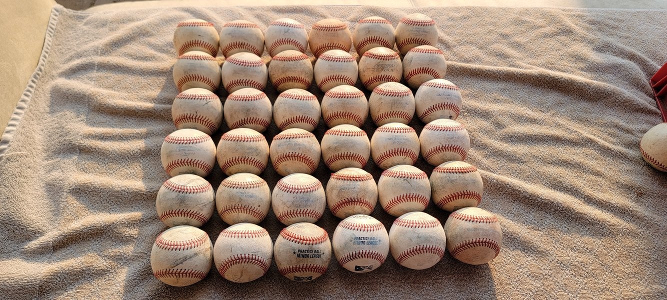Used Rawlings Baseballs 36 Pack (3 Dozen)