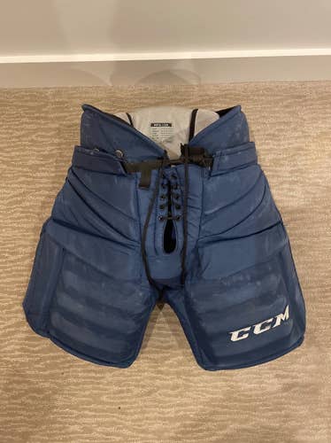 Large CCM HPG 12A Goalie Pants Navy