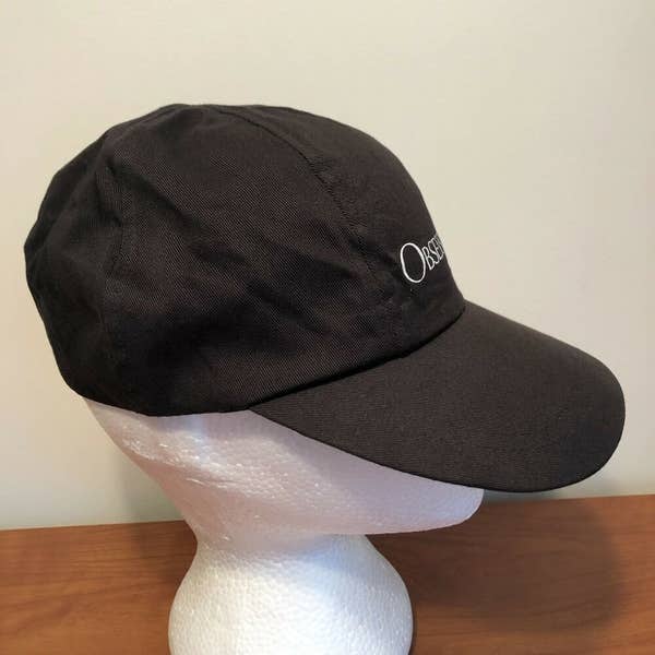 Calvin Klein Obsession Hat Baseball Cap Black Vintage Fragrance