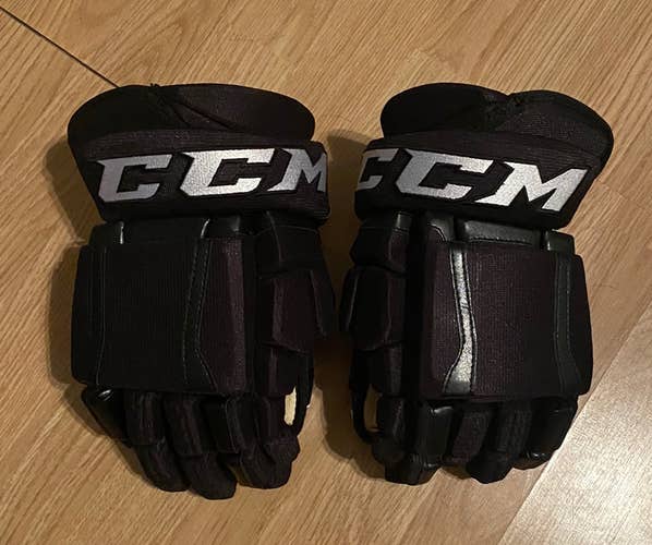 Pro stock CCM CL 13” Hockey Gloves Black