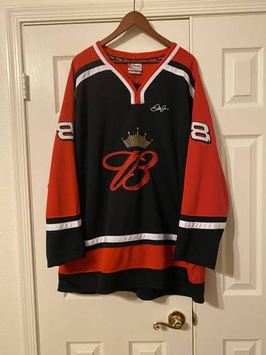 Budweiser Mens hockey jersey Dale Earnhardt Jr XXL