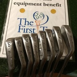 Tommy Armour (Left Handed) 855s SilverScot Irons Set (3-SW, No PW) Stiff Steel